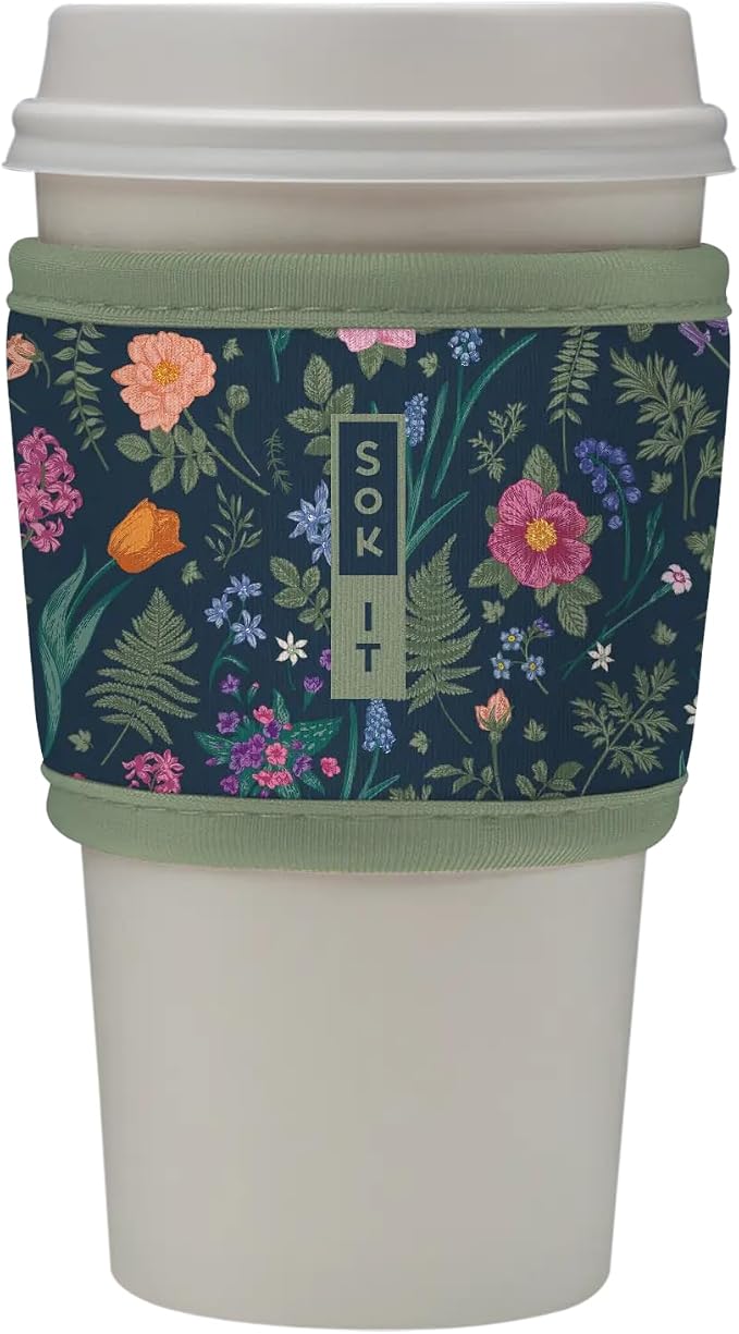 Sok It HotSok Coffee & Tea Reusable Insulated Neoprene Cup Sleeve by SokIt