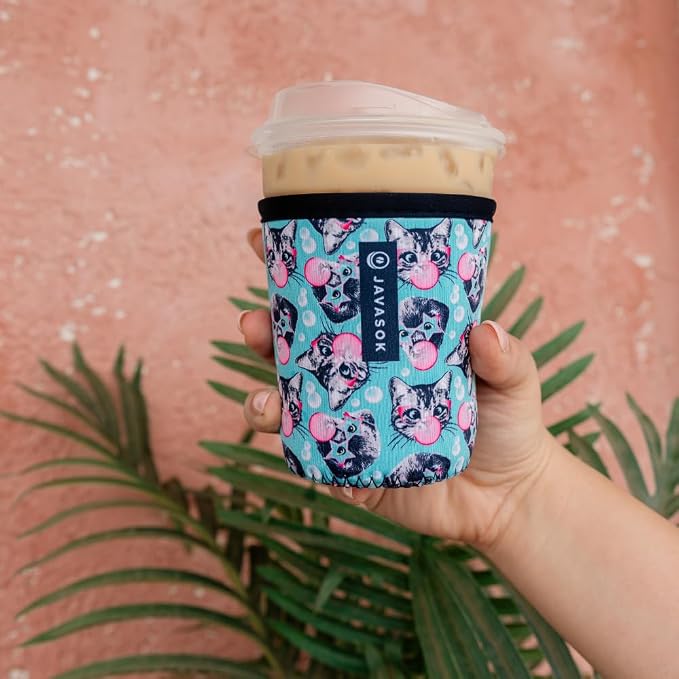 Sok It JavaSok Iced Coffee & Cold Soda Insulated Neoprene Cup Sleeve - Image 2