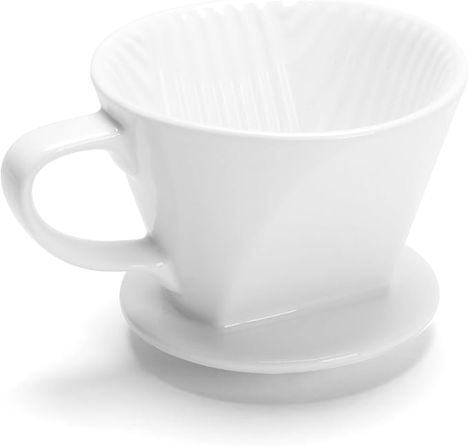 Ceramic Coffee Dripper, Medium Pour Over Coffee Dripper by YACEYACE