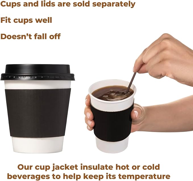 FMP Brands 1000 Pack Coffee Sleeves - Image 5