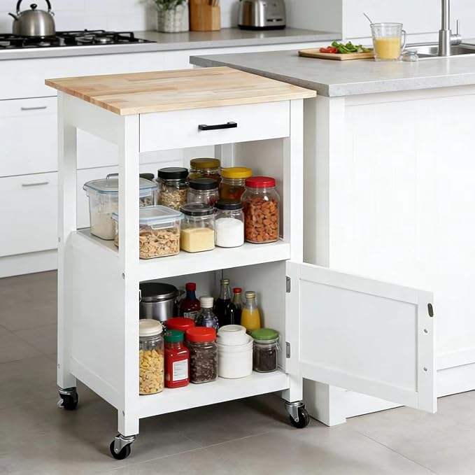 ZENY Rolling Kitchen Island Cart - Image 2
