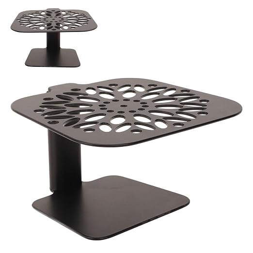 Coffee Scale Stand Carbon Steel Adjustable Height Weighing Rack - Image 4
