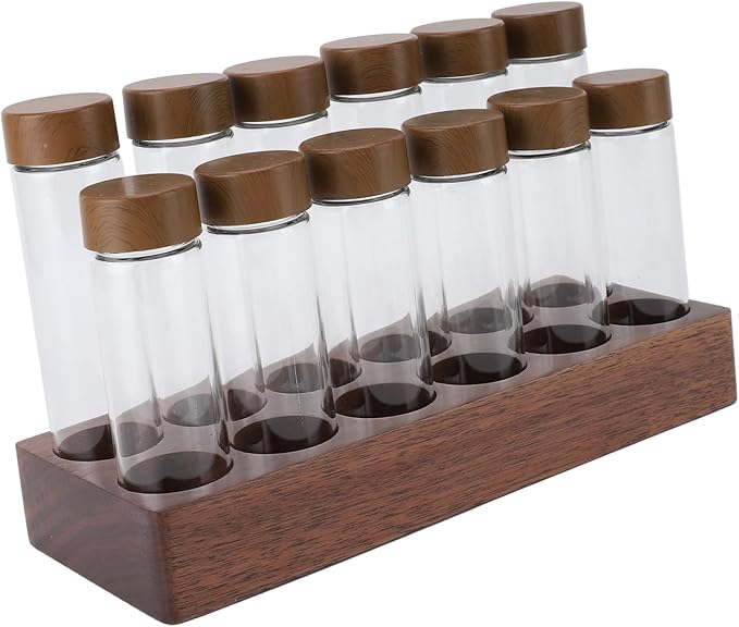 CHICIRIS Coffee Bean Storage Tubes, 12 Pack Single Dose Coffee Bean Cellars - Image 2