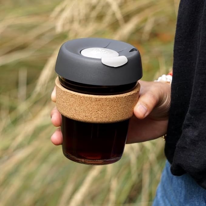 KeepCup Brew Cork, Reusable Glass Tumbler - Image 5