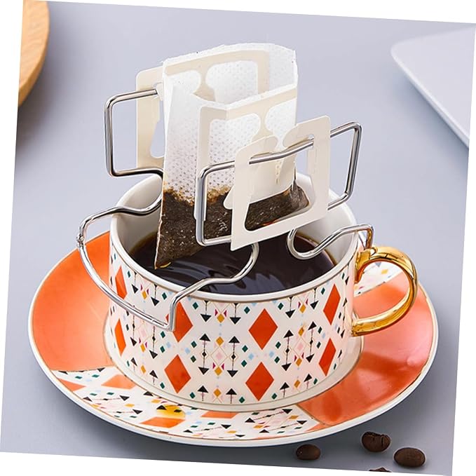MAGICLULU Fine Mesh Strainer Hanging Ear Drip Holder Drip Bag Stand Cup Filter - Image 8