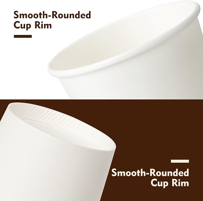 YEEHAW 100 Pack 12oz Coffee Cups - Image 3