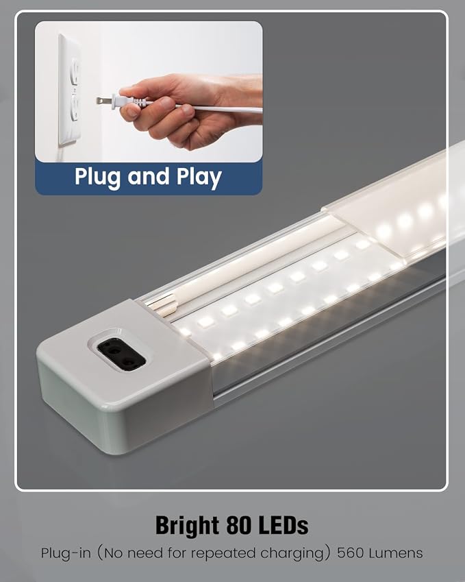 MYPLUS 2Pcs 24 Inch Under Cabinet Lights - Image 4