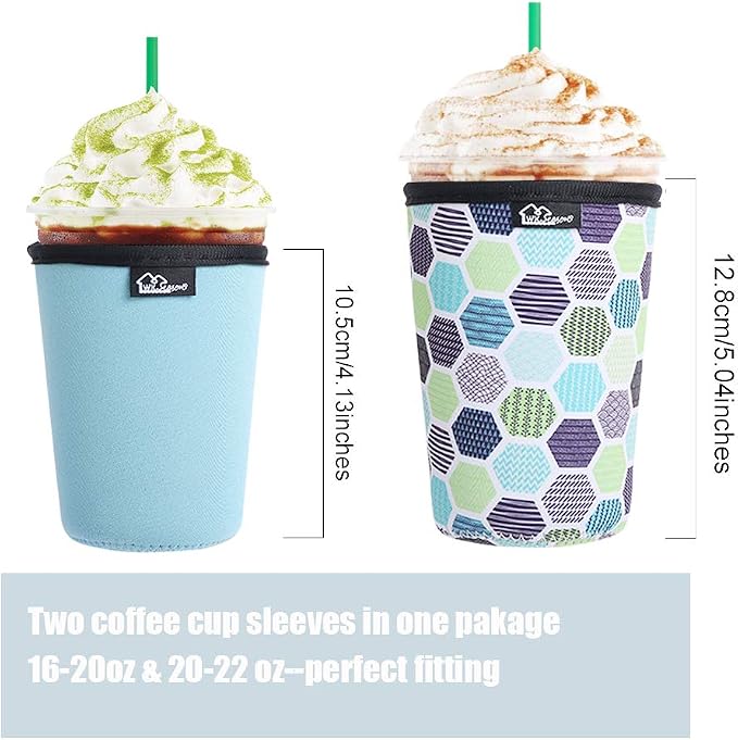 Reusable Iced Coffee Insulator Sleeve - Image 7