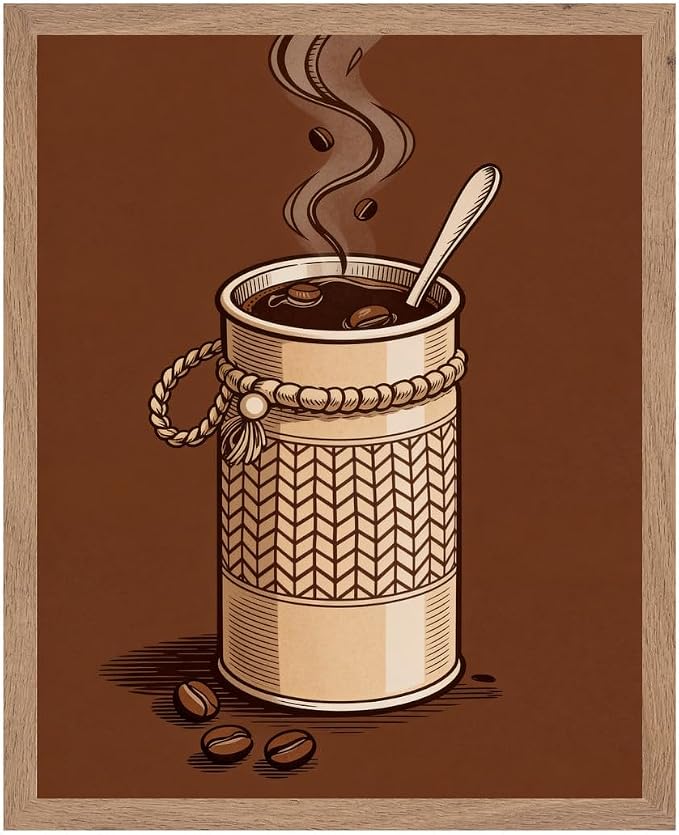 Lawrence Williams Designs Rustic Coffee Mug Poster by LawrenceWilliamsDesigns