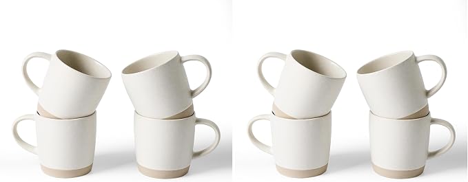 famiware Coffee Mugs Set of 4, Milkyway 13 oz Mug Set, Ceramic Cup Set by Famiware