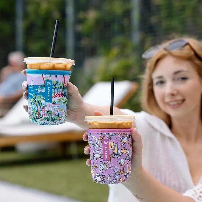 Sok It JavaSok Iced Coffee & Cold Soda Insulated Neoprene Cup Sleeve - Image 3