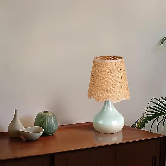 Blue Small Touch Control Table Lamp - Image 4