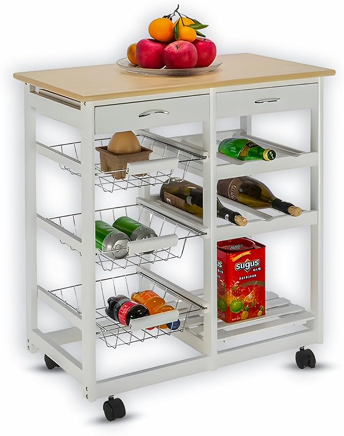 HYGRAD BUILT TO SURVIVE Kitchen Island Cart by HygradBuilttoSurvive