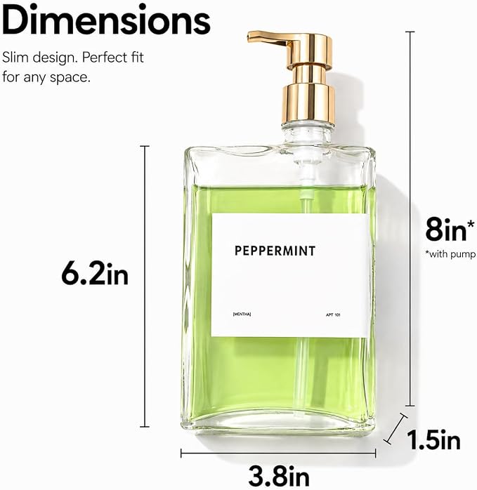 Glass Coffee Syrup Dispensers - Image 3