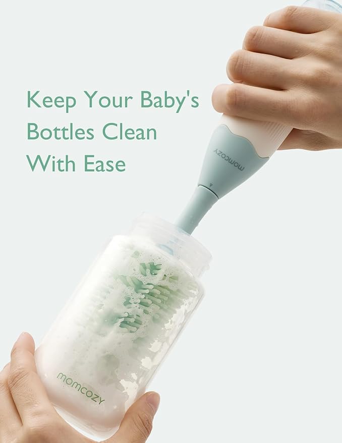 Momcozy Bottle Brush Kit with Push-Press Foam Design - Image 6