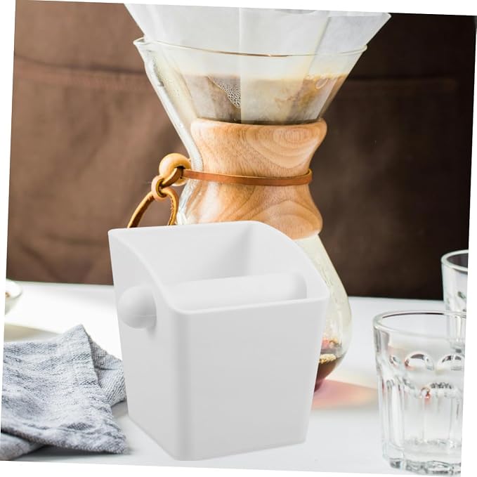 TEHAUX Coffee Grind Waste Bin Detachable Espresso Grounds Canister - Image 4