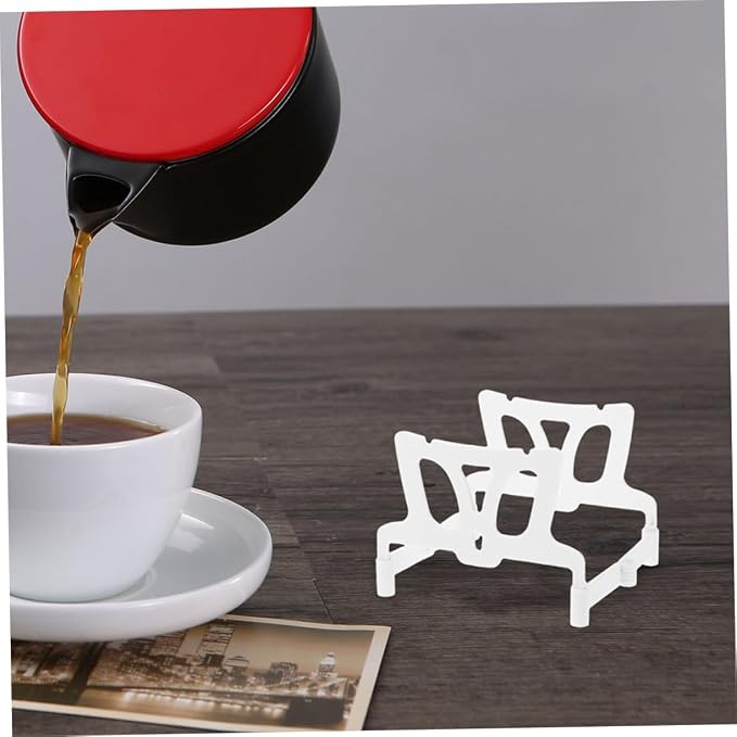 DOITOOL 2pcs Foldable Coffee Filter Holder Rack Portable Drip Bag Support Frame - Image 8