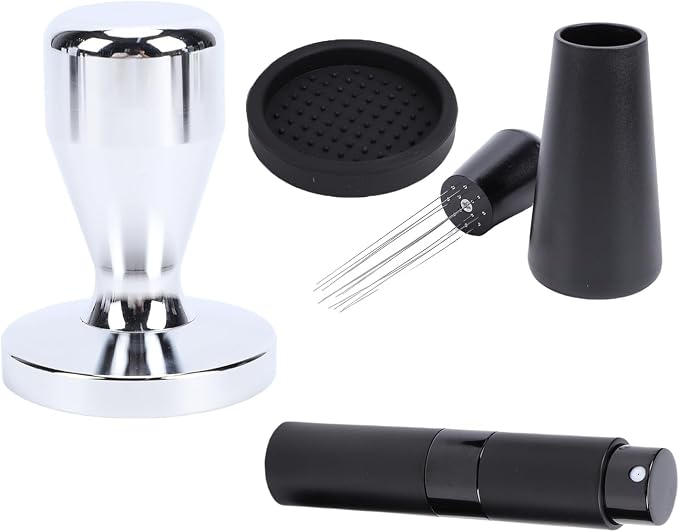 Fdit 58mm Coffee Tamper Stirrer Set Stainless Steel Accessories - Image 4