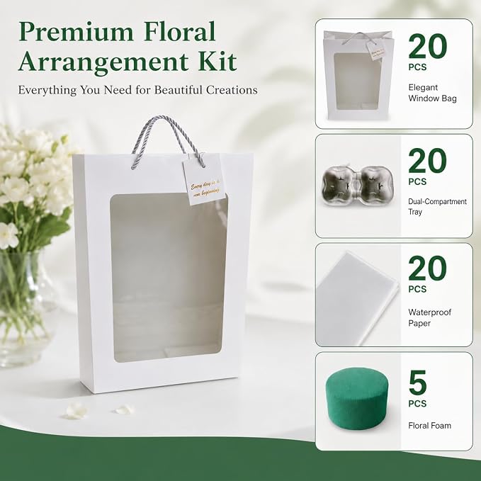 StatueLux Clear Window Gift Bags - Image 5