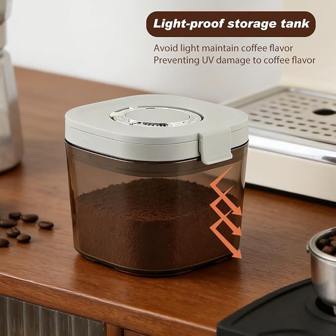 Airtight Coffee Canister, Coffee and Dry Food Storage Container - Image 6