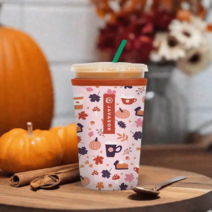Sok It JavaSok Iced Coffee & Cold Soda Insulated Neoprene Cup Sleeve - Image 2
