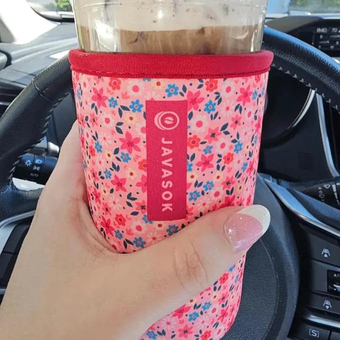 Sok It JavaSok Iced Coffee & Cold Soda Insulated Neoprene Cup Sleeve - Image 3