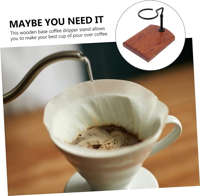 Artibetter 1pc Coffee Dripper Stand Sturdy Base - Image 9