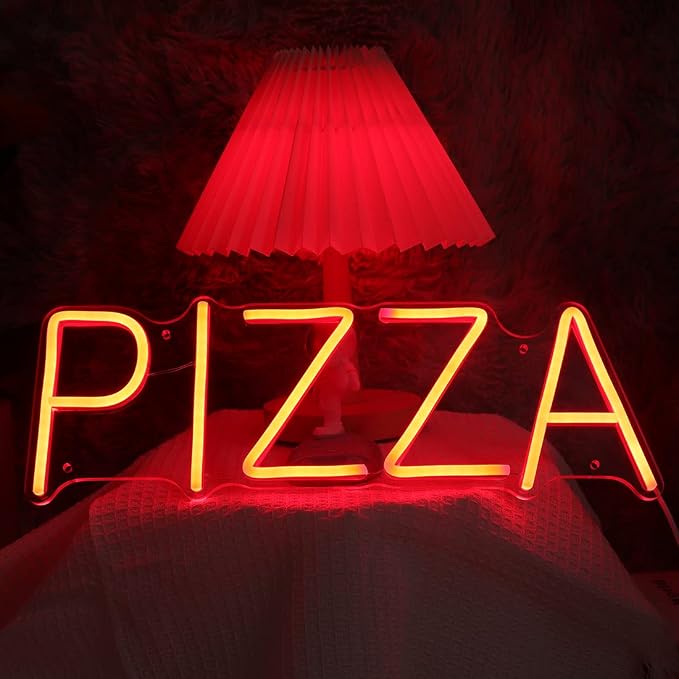 Planzo PIZZA Neon Sign Light for Restaurant Coffee Shop Bar Pub Business Store - Image 7