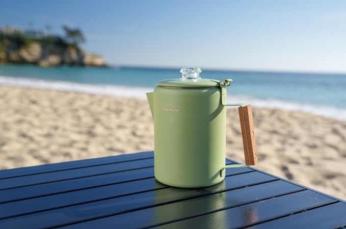 Percolator Coffee Maker – 9 Cup Stainless Steel Outdoor Brewing Pot - Image 2