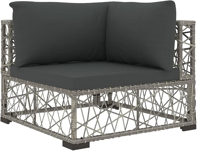 8 Piece Patio Lounge Set, Coffee Table and Footrest, Garden Seating - Image 5