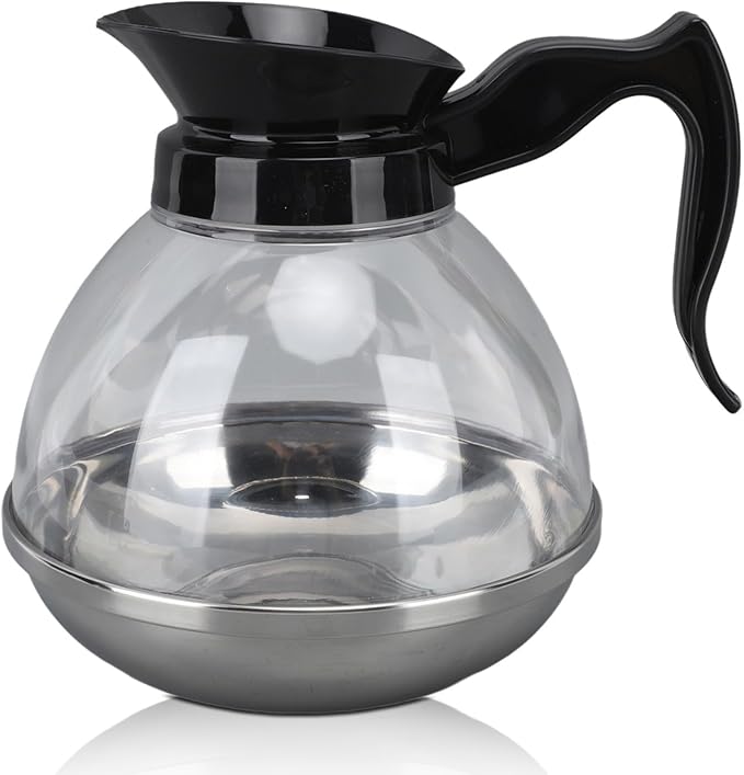 1.2QT Universal Coffee Pot, Coffee Decanter Pot Commercial Coffee Maker Pot by Frdhee