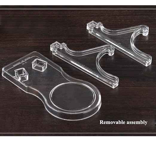 Acrylic Tea Cup and Saucer Display Stands Coffee Teacups Shelf Display Rack - Image 3
