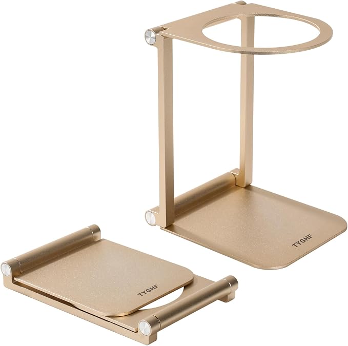 Pour Over Coffee Maker Stand, Foldable Portable Electric Espresso Machine Stand by Unknown