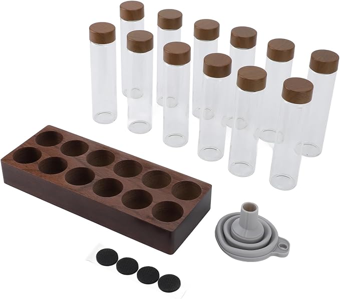 CHICIRIS Coffee Bean Storage Tubes, 12 Pack Single Dose Coffee Bean Cellars - Image 6