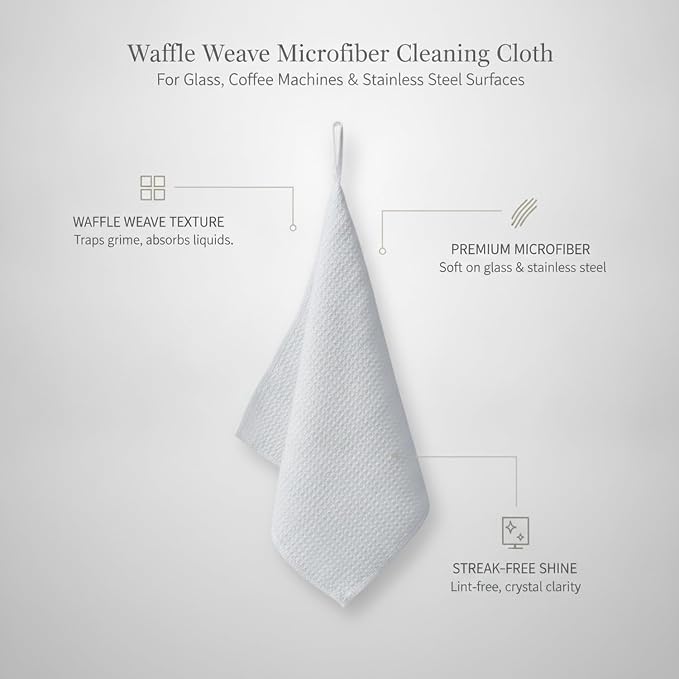 Waffle Weave Microfiber Cleaning Cloth - Image 5