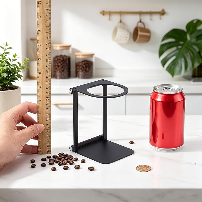 FINGERINSPIRE Compact Size Portable Coffee Stand 4.88x3.27x0.67 inch - Image 3