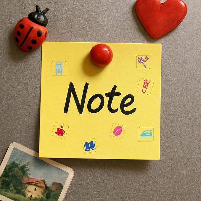 600 Pcs Mini Planner Stickers, Mini Icons Daily Stickers Multicolor Calendar - Image 5