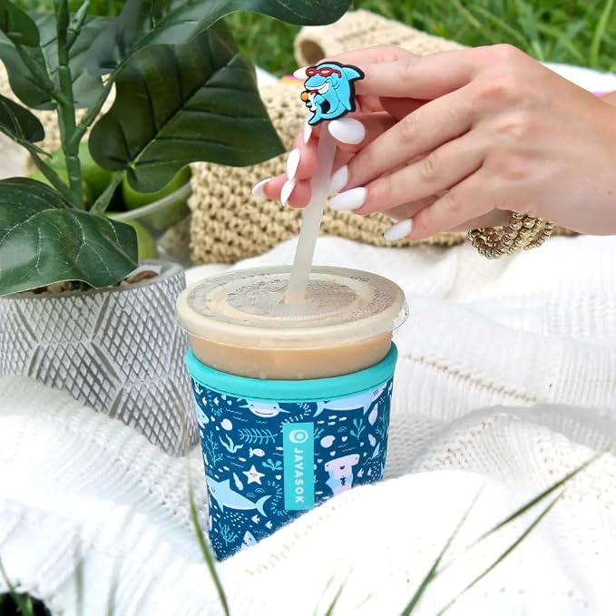 Sok It JavaSok Iced Coffee & Cold Soda Insulated Neoprene Cup Sleeve - Image 2