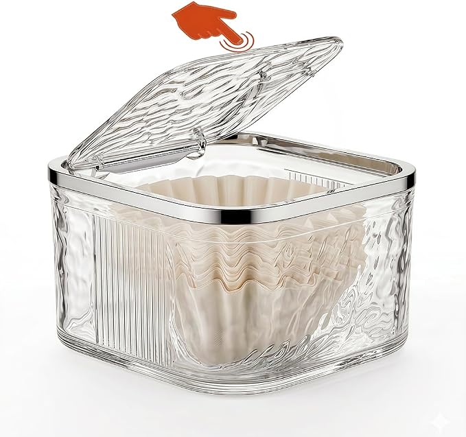 Acrylic Coffee Filter Holder by Unknown
