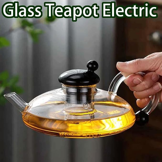 20 OZ Electric Glass Teapot - Image 2