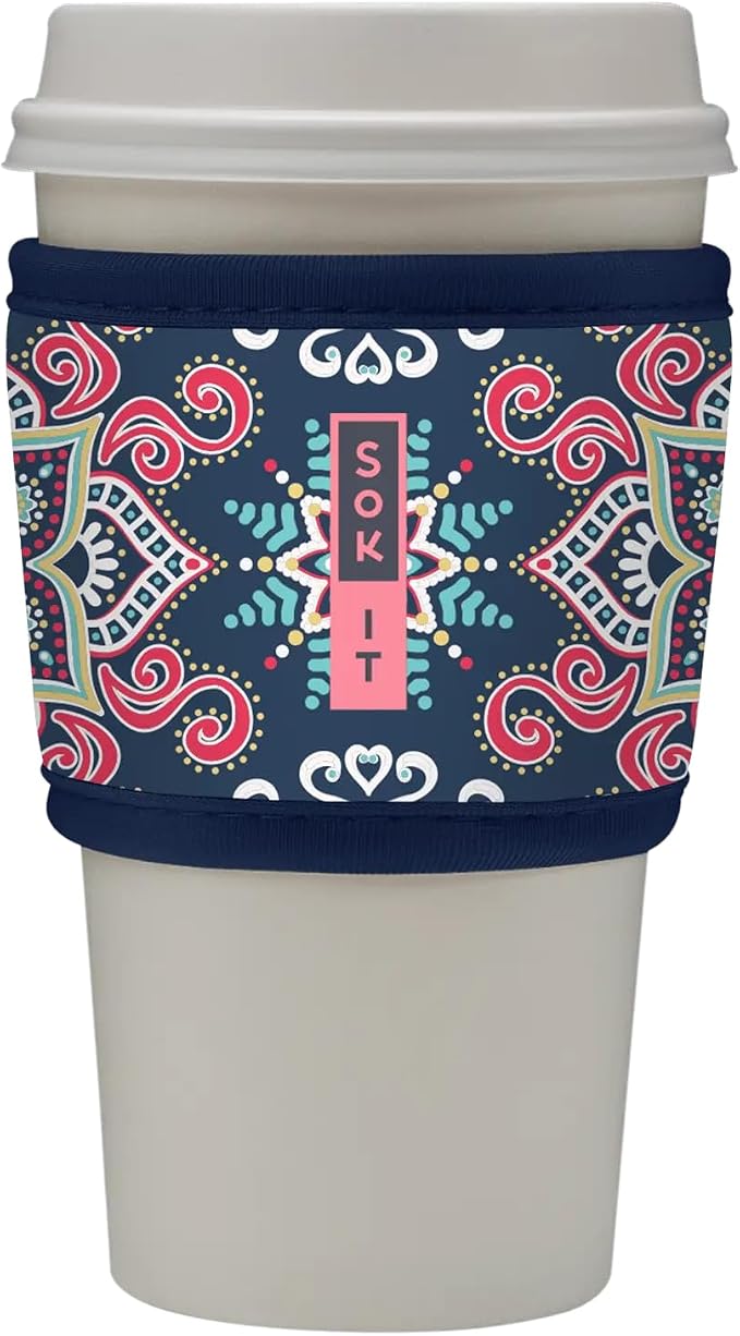 Sok It HotSok Coffee & Tea Reusable Insulated Neoprene Cup Sleeve by SokIt