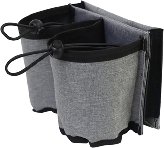 Luggage Cup Holder, Travel Gear, Drink Carrier Hold Two Coffee Mugs, Fits Roll by FaYaCa