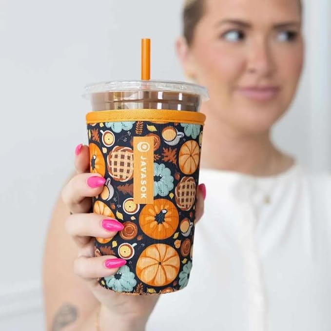 Sok It JavaSok Iced Coffee & Cold Soda Insulated Neoprene Cup Sleeve - Image 3