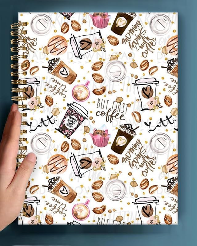 Spiral Journal Notebook, A5 Hardcover Lined Journals - Image 6