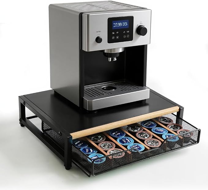 WILDMOS Coffee Pod Drawer, Coffee Station Organizer - Image 4