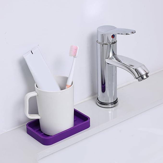 MicoYang Silicone Kitchen Sink Organizer Tray - Image 8