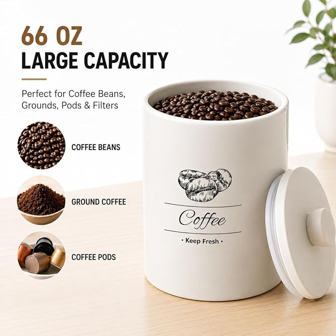Airtight Coffee Canister - Image 5