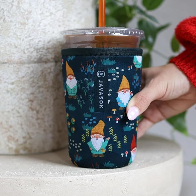 Sok It JavaSok Iced Coffee & Cold Soda Insulated Neoprene Cup Sleeve - Image 2