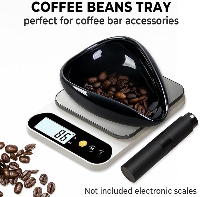 Coffee Bean Dosing Cup and RDT Spray Bottle Set, Espresso Dosing Cup/Ceramic - Image 2