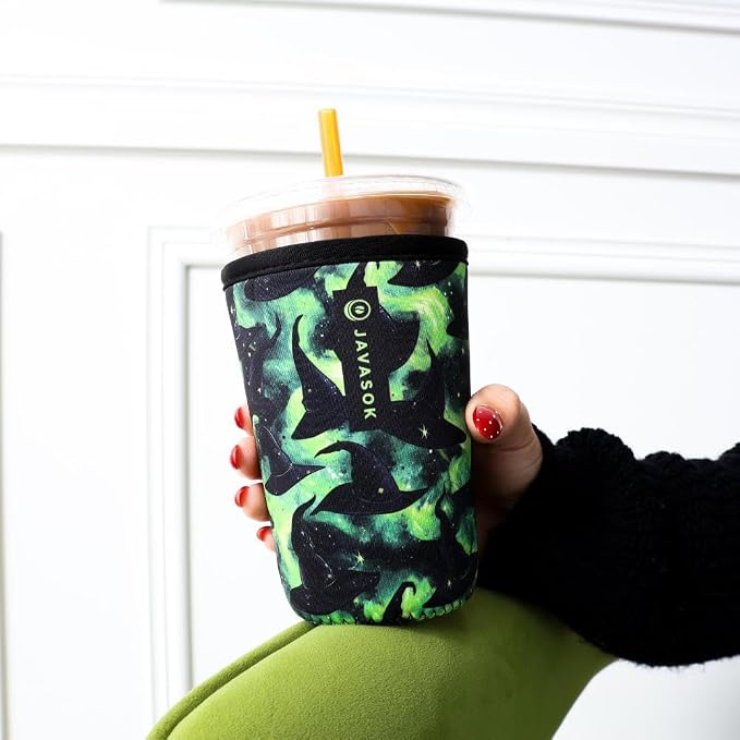 Sok It JavaSok Iced Coffee & Cold Soda Insulated Neoprene Cup Sleeve - Image 6